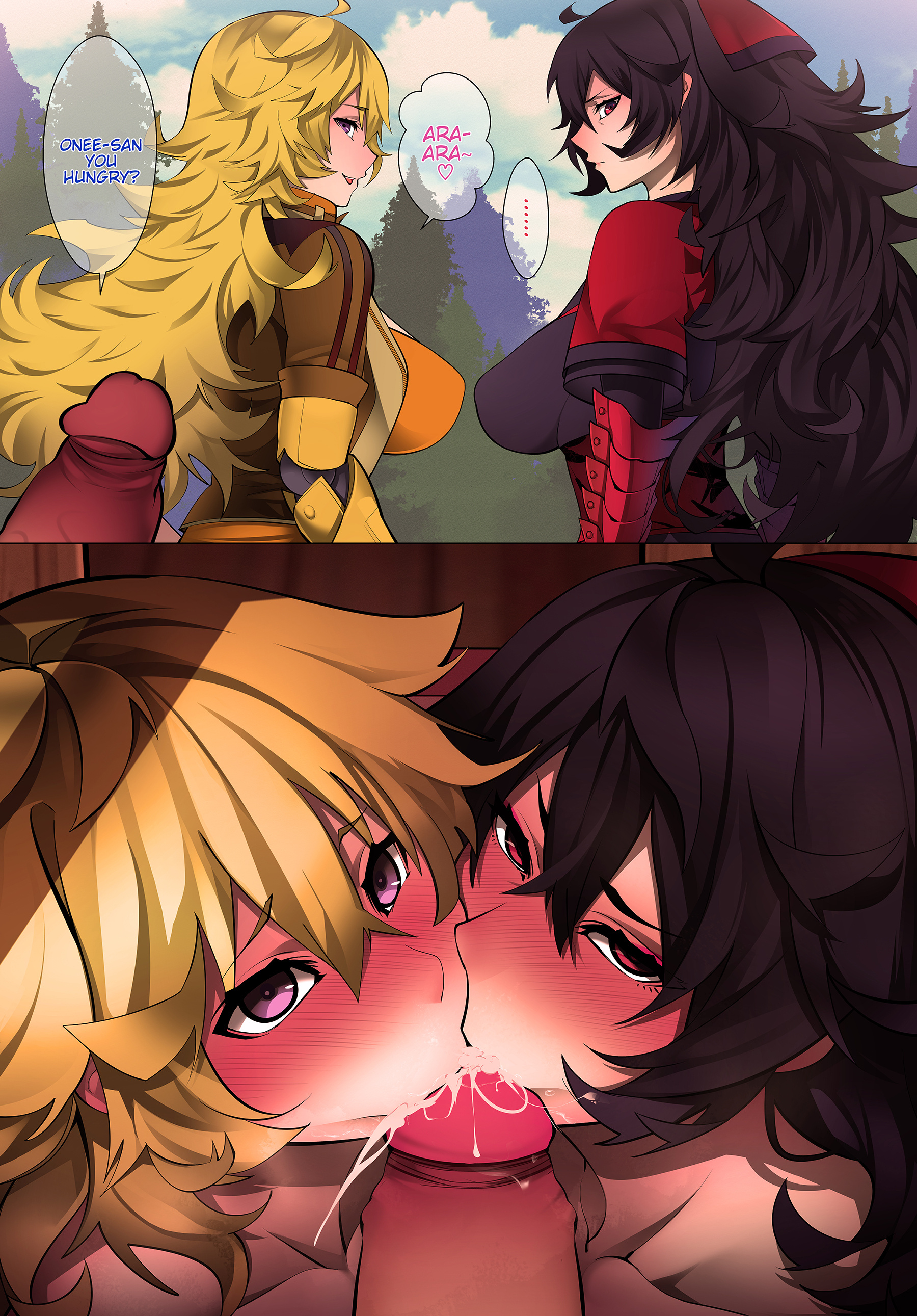 Post 3471247 NachocoBana Raven Branwen RWBY Yang Xiao Long