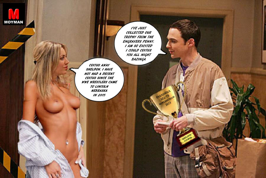 Post Fakes Jim Parsons Kaley Cuoco Moyman Penny Sheldon Cooper The Big Bang Theory