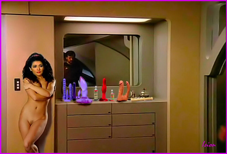 Post Deanna Troi Fakes Ision Marina Sirtis Star Trek Star Trek The Next Generation