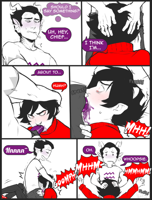 Post 4069436 Comic Cronus Ampora Homestuck Kankri Vantas MS Paint