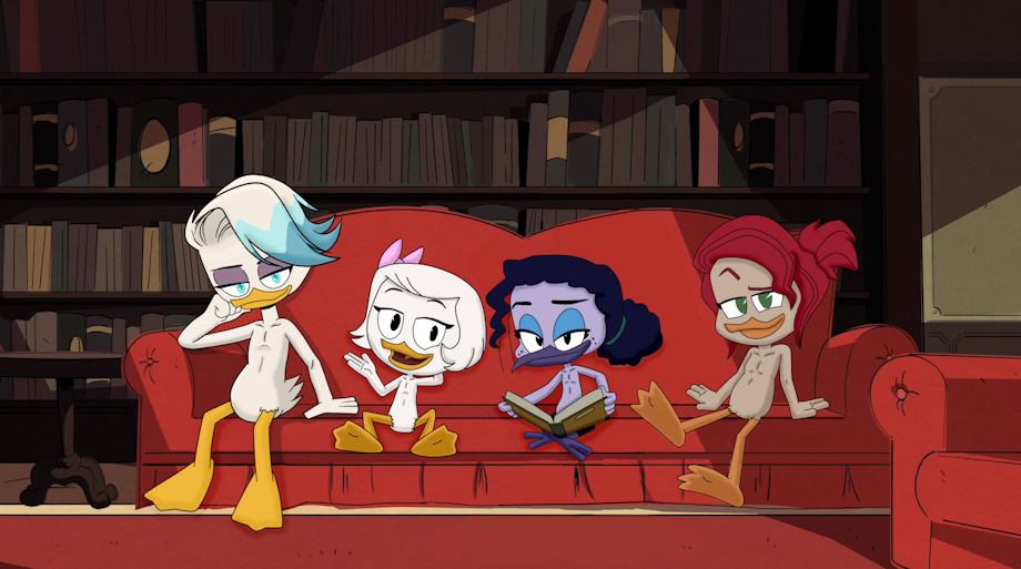 Post Ducktales Ducktales Gosalyn Mallard Lena De Spell Lena Sabrewing Violet