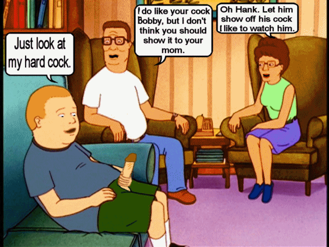 Post Animated Bobby Hill Hank Hill King Of The Hill Peggy Hill