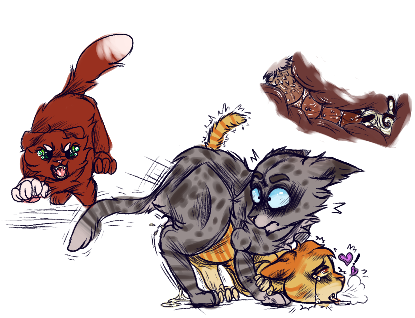 Post 3655378 Ashfur Leopardcubzz Lionblaze Squirrelflight Warriorcats