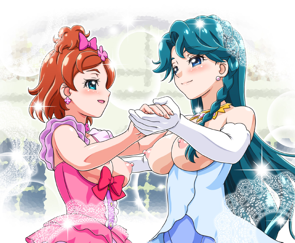 Go!_Princess_Precure Haruka_Haruno Kousaka_Jun Minami_Kaidou Pretty_Cure