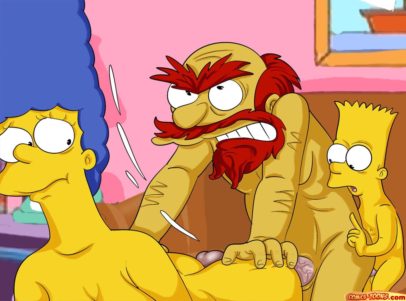 Post 542417: Bart_Simpson comics-toons Groundskeeper_Willie Marge_Simpson  The_Simpsons