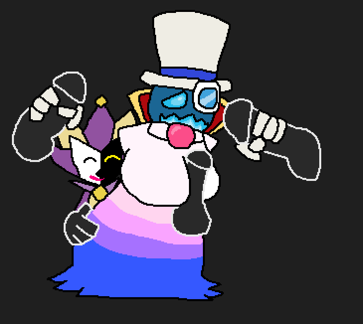 Mario rule. Super paper Mario Dimentio.