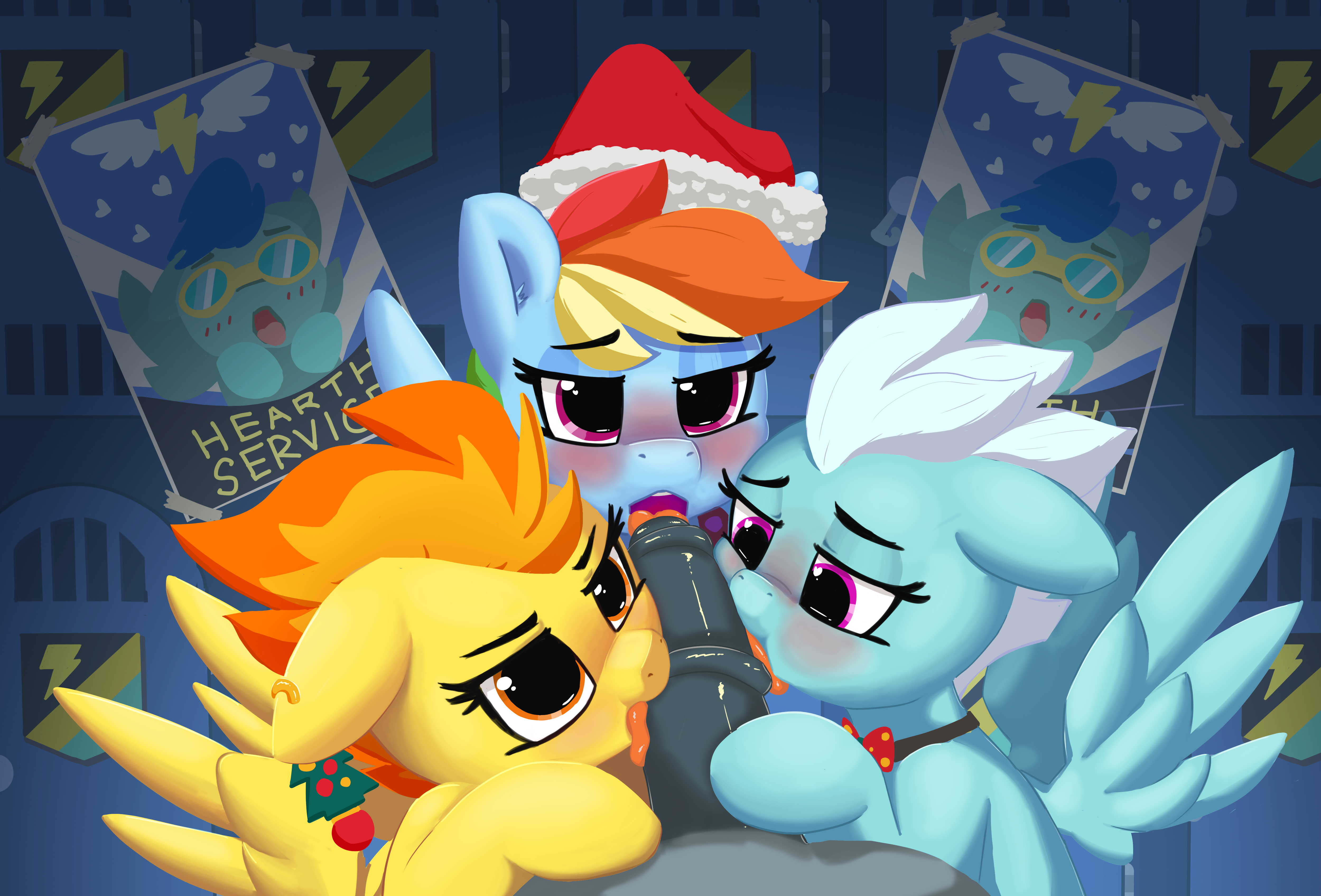 Fleetfoot Friendship_is_Magic My_Little_Pony Pabbley Rainbow_Dash Spitfire