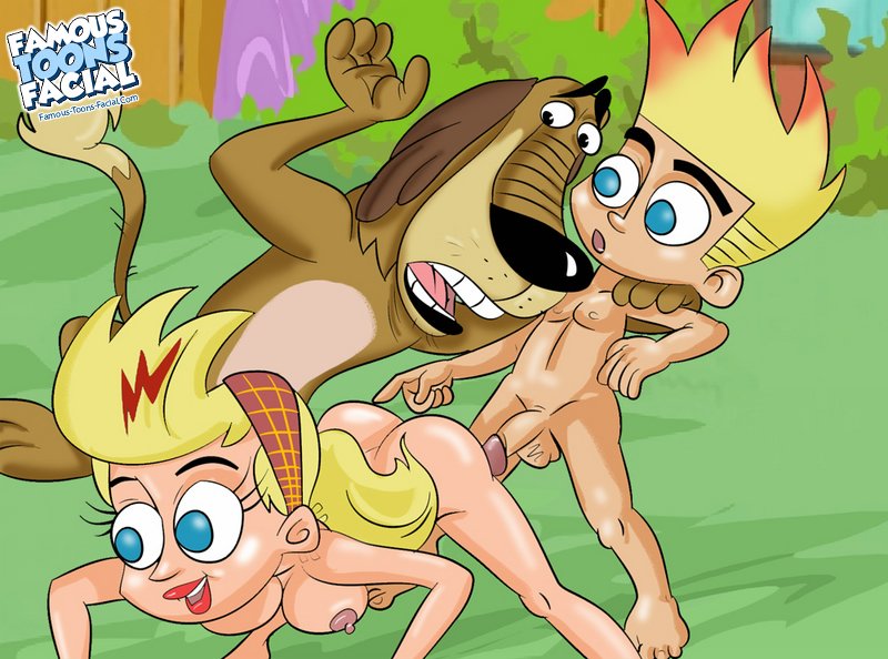 Dukey Johnny_Test Johnny_Test_(series) Sissy_Blakely famous-toons-facial