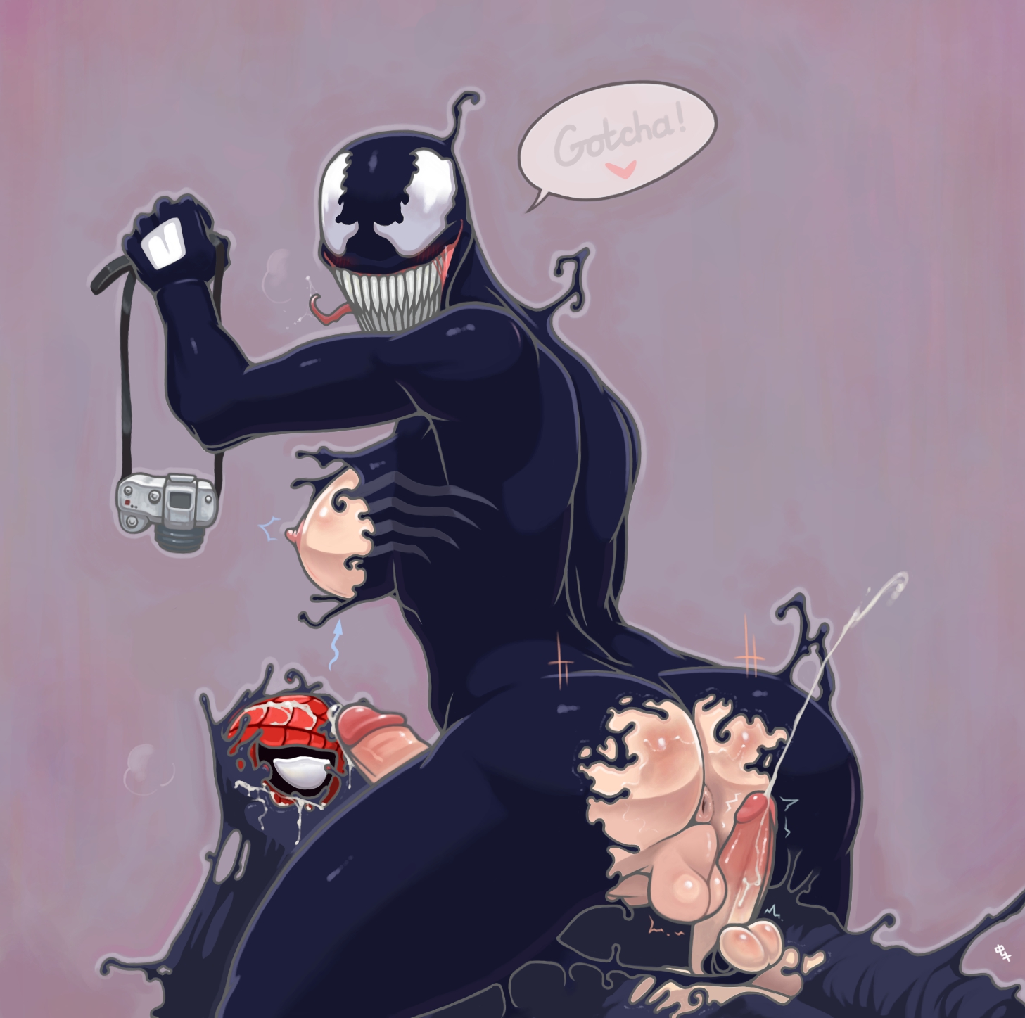 Spiderman x venom fanfic