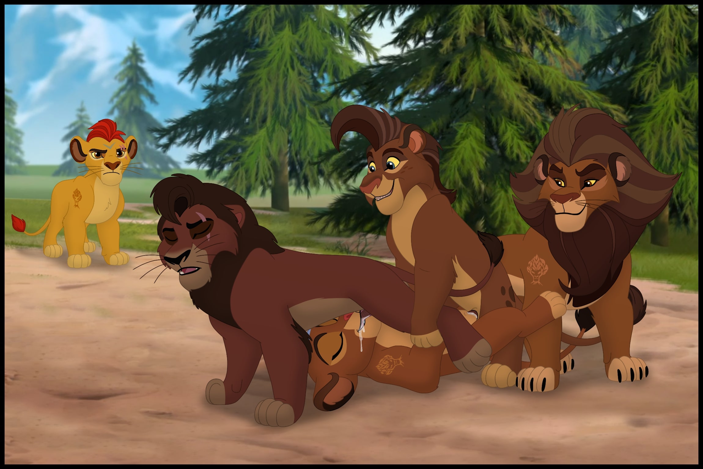 Post 4260681 Baliyo Kaion Kion Kovu Rani Surak Thelionguard Thelionking 7568