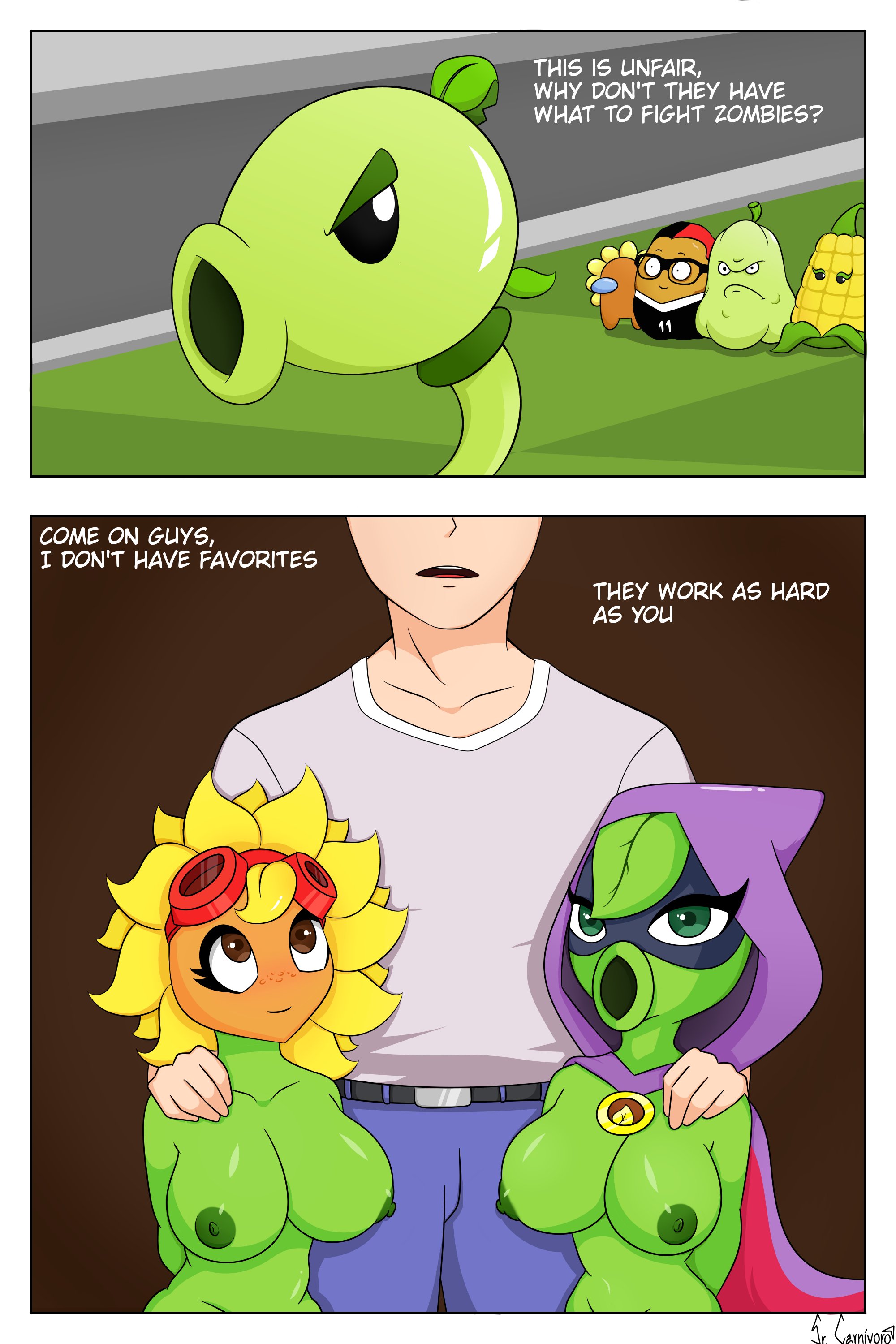 Risk: plants vs. zombies