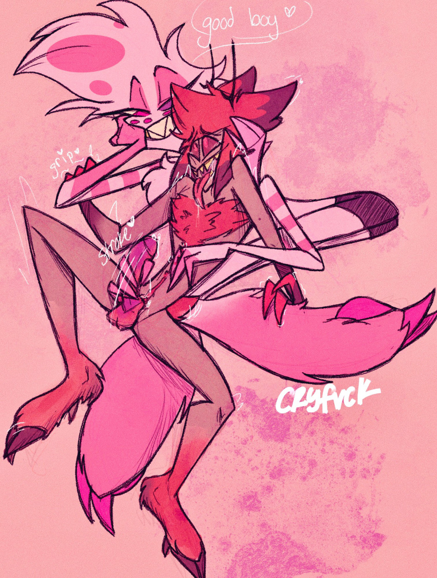 Post 4403492 Alastor Angeldust Cryfvck Hazbinhotel