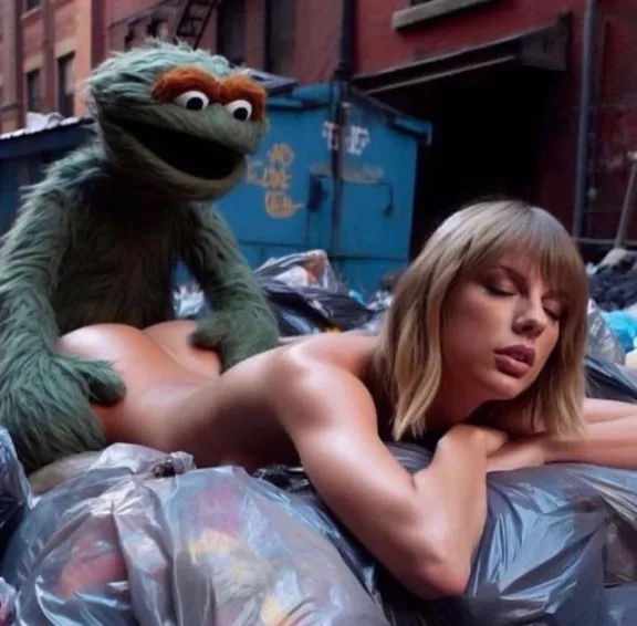 Post 6060693 Ai Generated Crossover Edit Oscarthegrouch Sesamestreet Taylorswift 7613