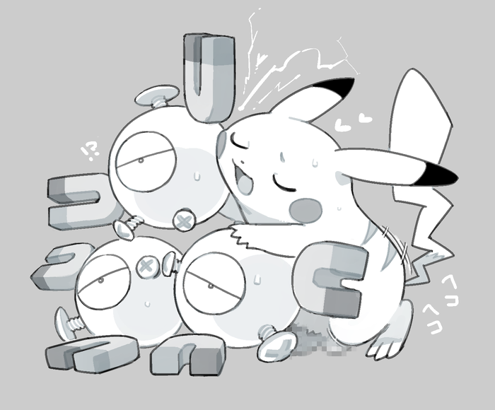 Magneton Pikachu Porkyman