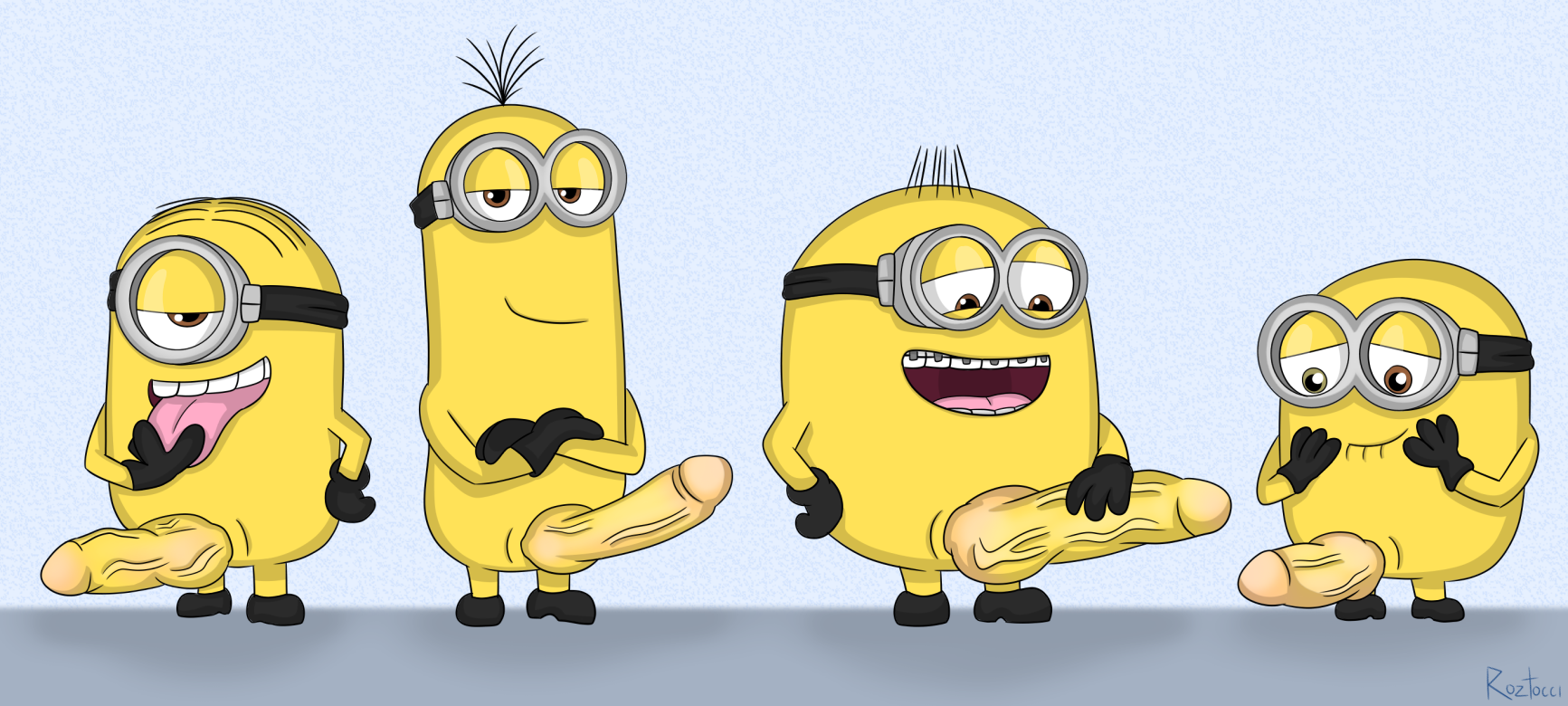 Minion names and faces