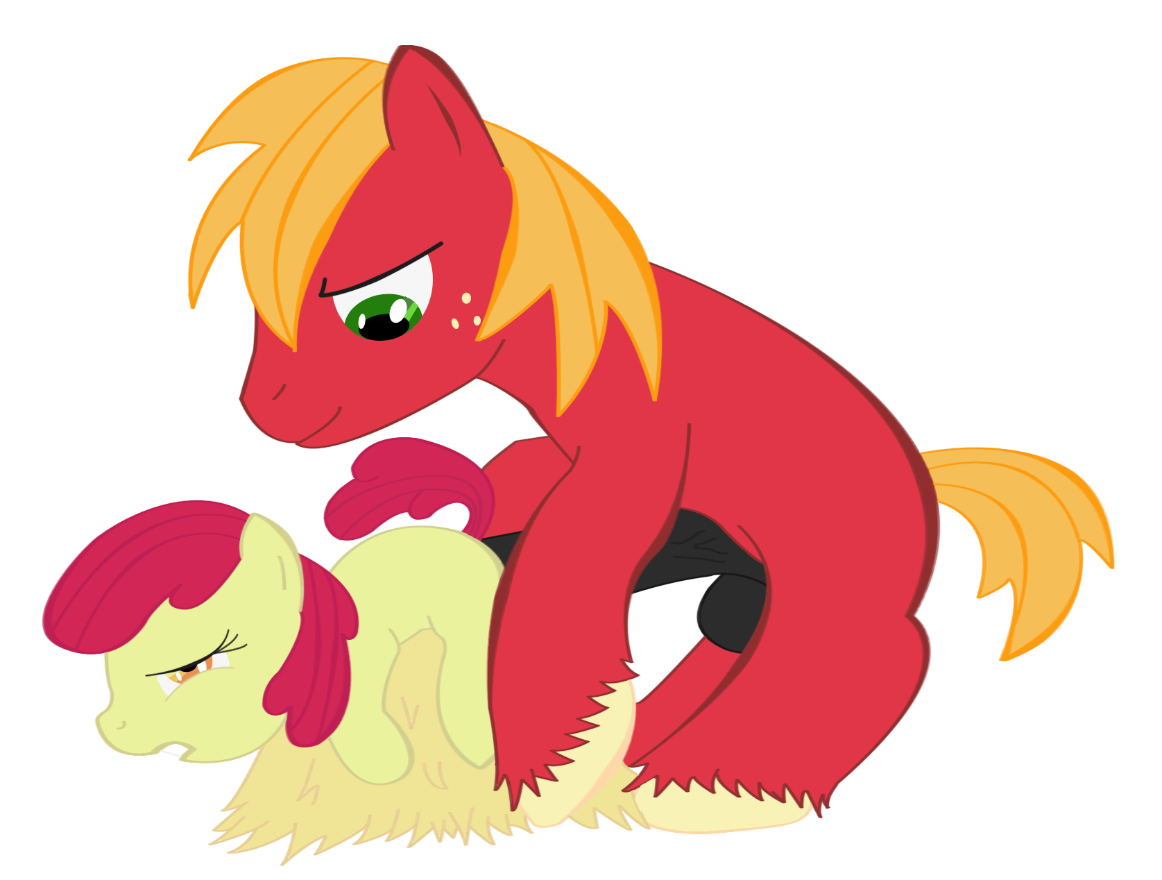 Post 665487: Apple_Bloom Big_Macintosh Cutie_Mark_Crusaders  Friendship_is_Magic My_Little_Pony