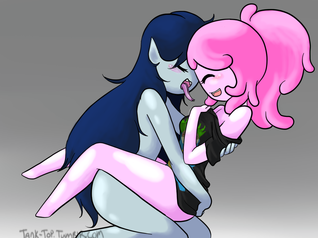 Adventure Time Marceline Lesbian Porn - Post 744568: Adventure_Time Marceline Princess_Bubblegum Tank_Top