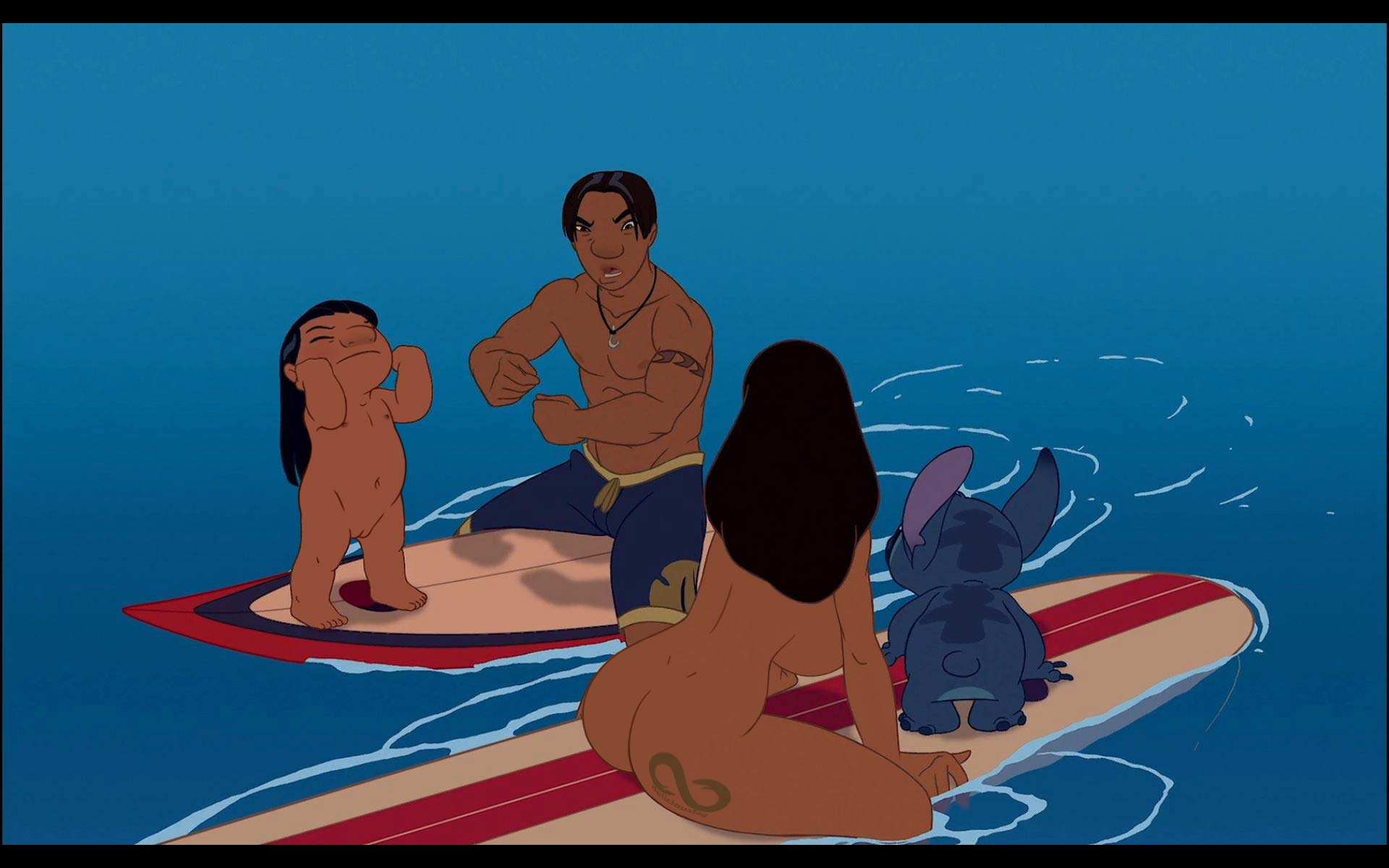 Post 2950761: David_Kawena Deliciousfag edit Lilo_and_Stitch Lilo_Pelekai  Nani_Pelekai Stitch