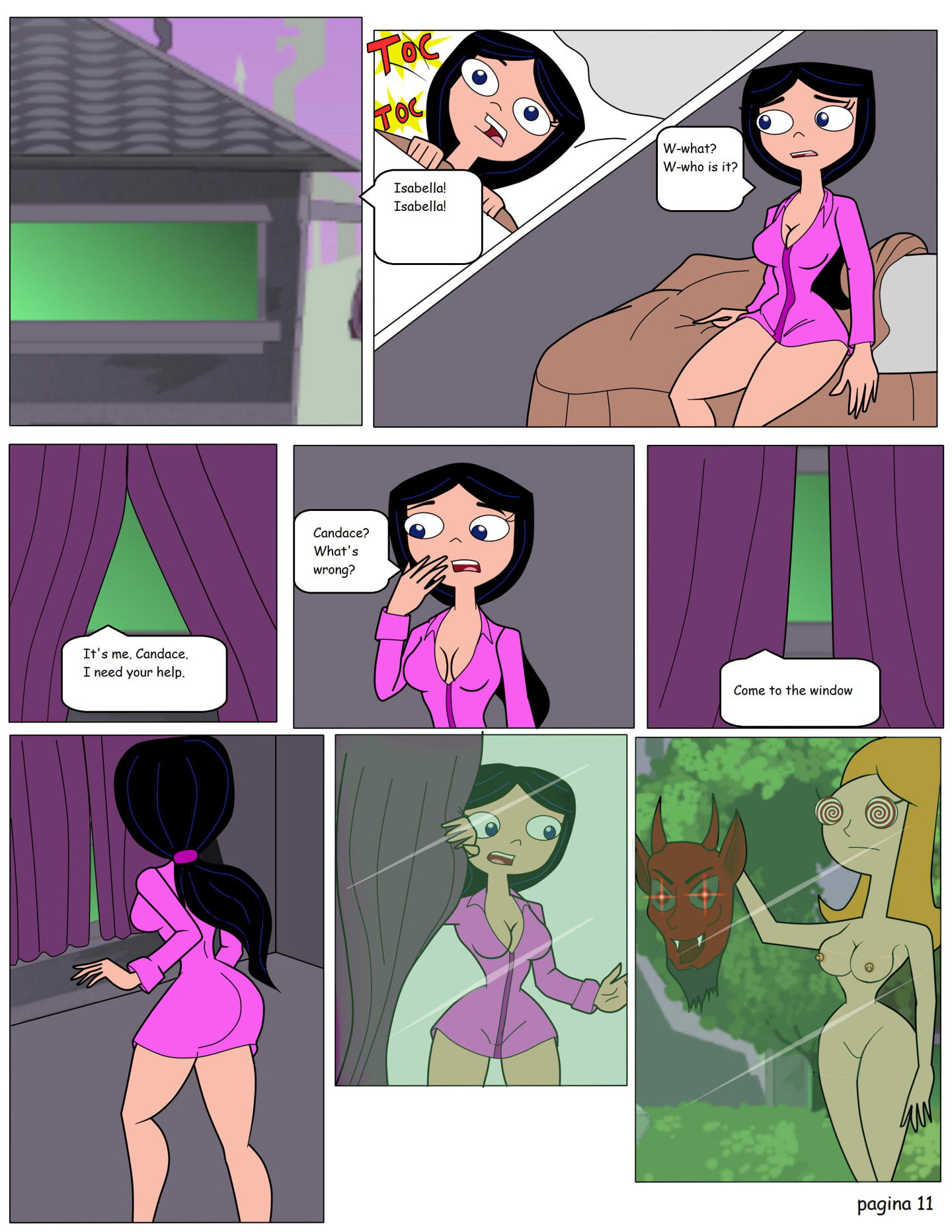 Post 4996433: Candace_Flynn CarlosFco comic Isabella_Garcia-Shapiro  Phineas_and_Ferb