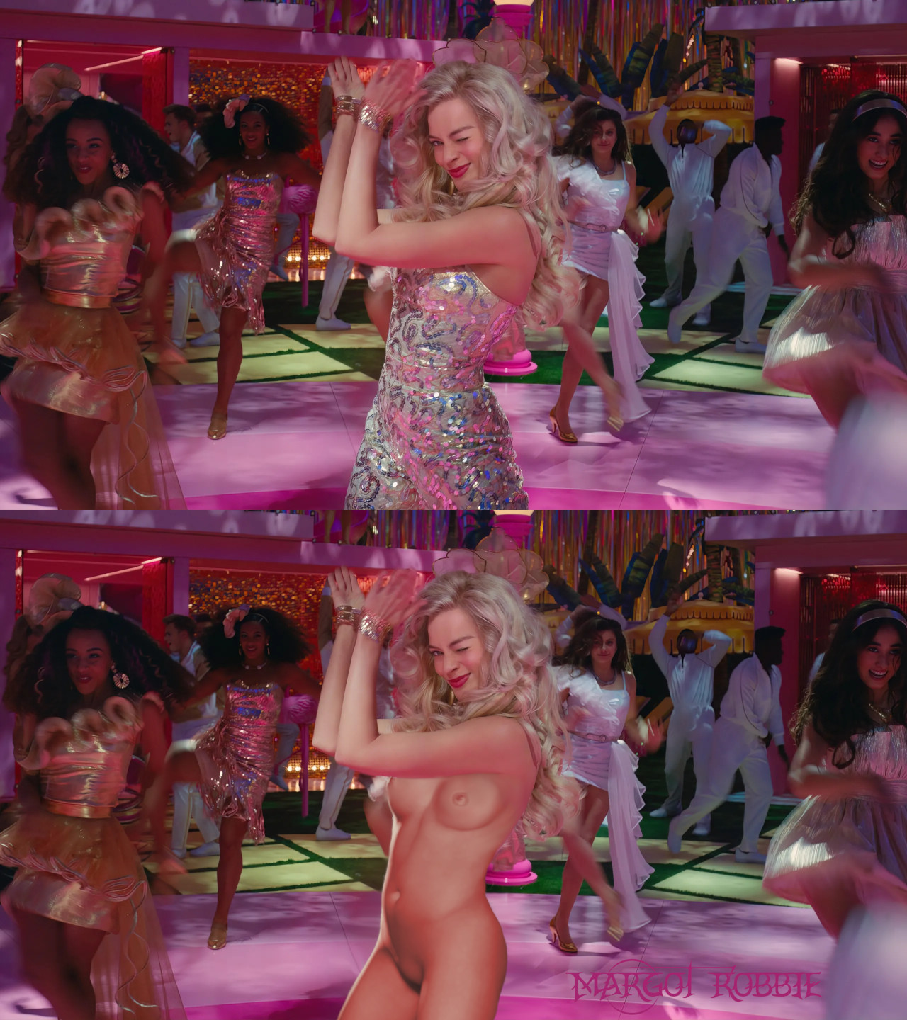 Margot robbie naked barbie