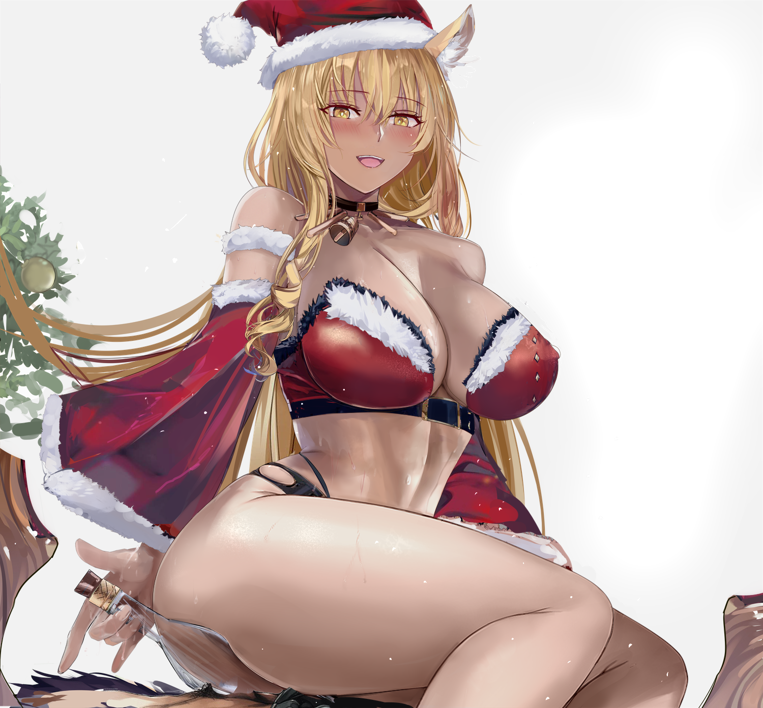 Christmas Fate/Extra_CCC Fate_(series) Saber Suzuka_Gozen msk12003