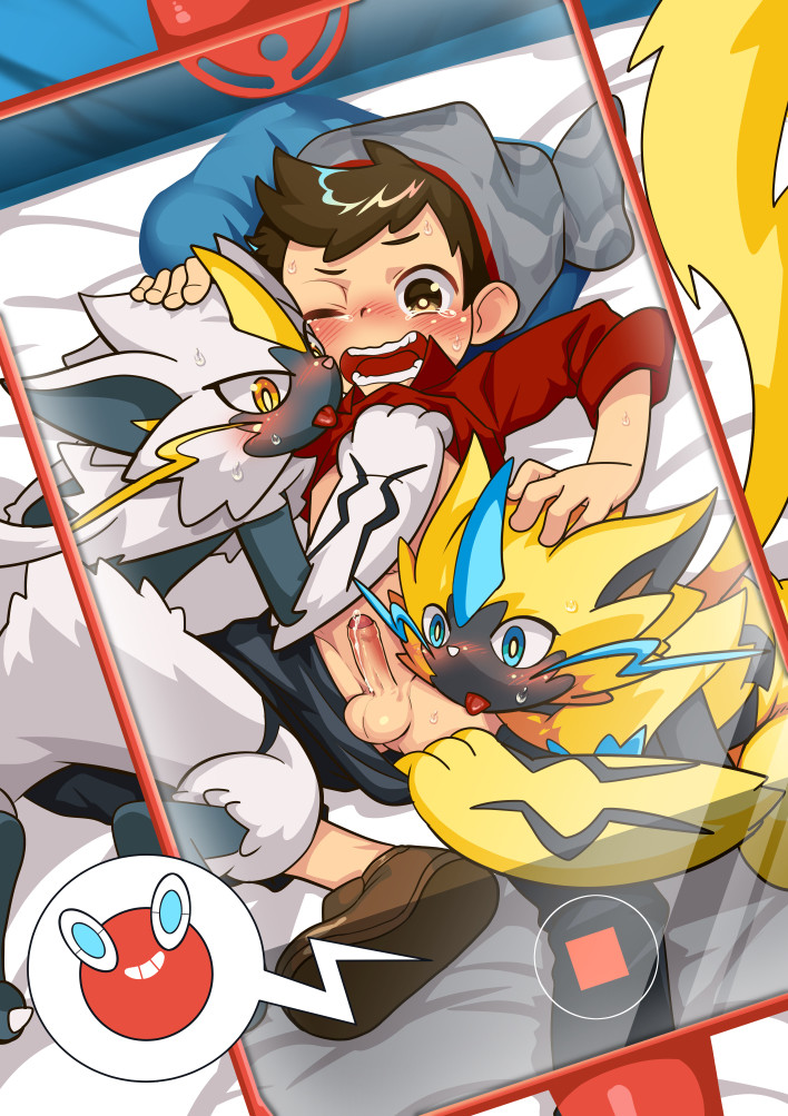 Autumn_Snow Porkyman Porkyman_Sword_and_Shield Rotom Rotom_Phone Victor Zeraora Zeraora_Shiny