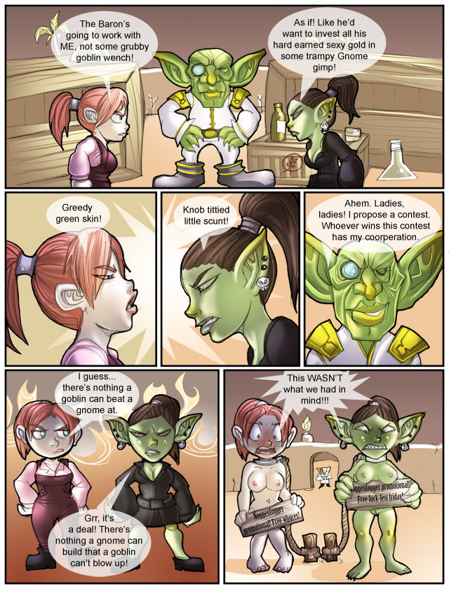 Goblin Kelsey_Steelspark Marin_Noggenfogger Megs_Dreadshredder Shia_(Artist) World_of_Warcraft gnomess goblette