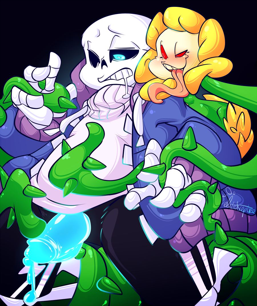 Post 1748305: elatedsceptre Flowey Sans Undertale