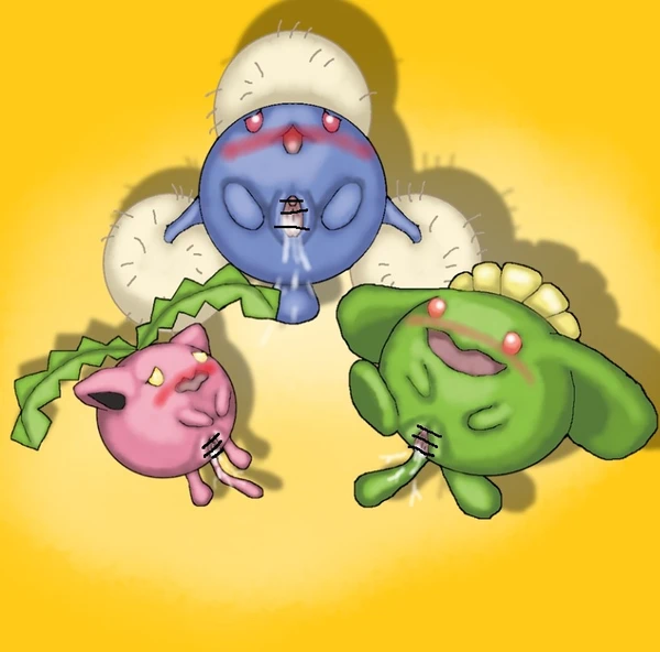 Hoppip Jumpluff Porkyman Skiploom