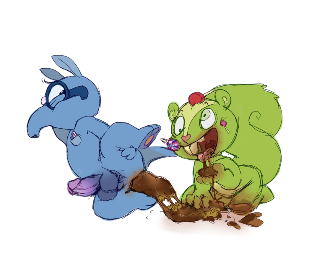 Post 2590576: Happy_Tree_Friends Nutty Sniffles