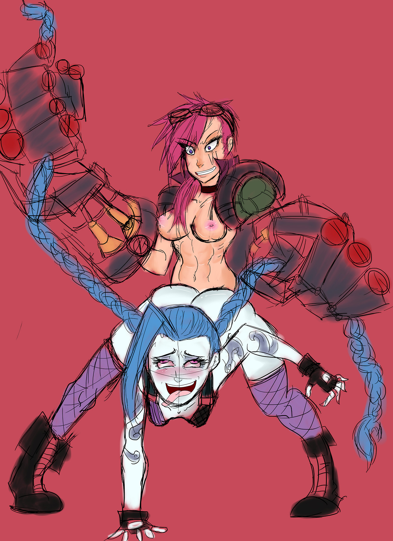 Post 1214235: Jinx_the_Loose_Cannon League_of_Legends npcxxx Vi