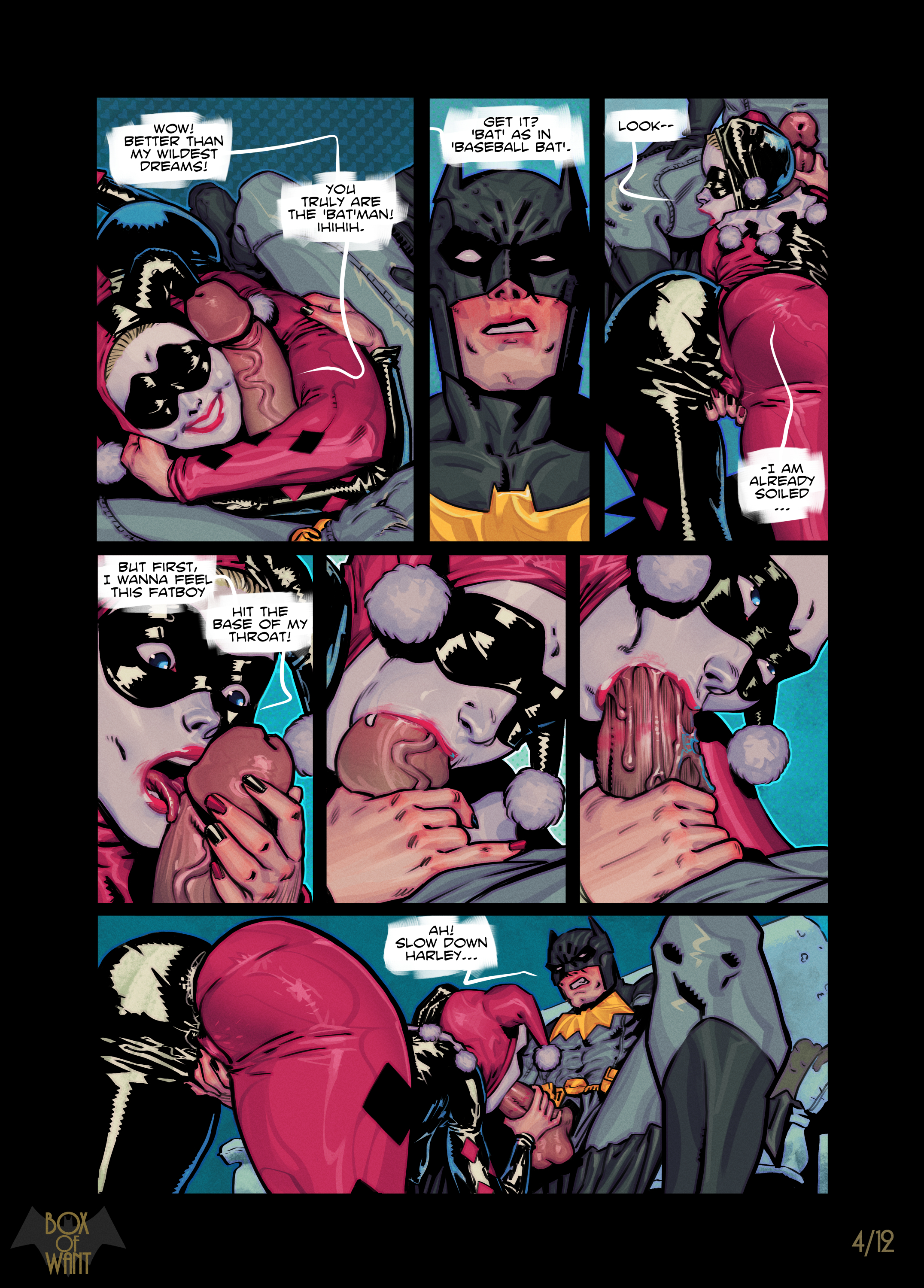 Batman Harley Quinn Porn - Post 3810105: Batman Batman_(series) BoxOfWant comic DC Harley_Quinn