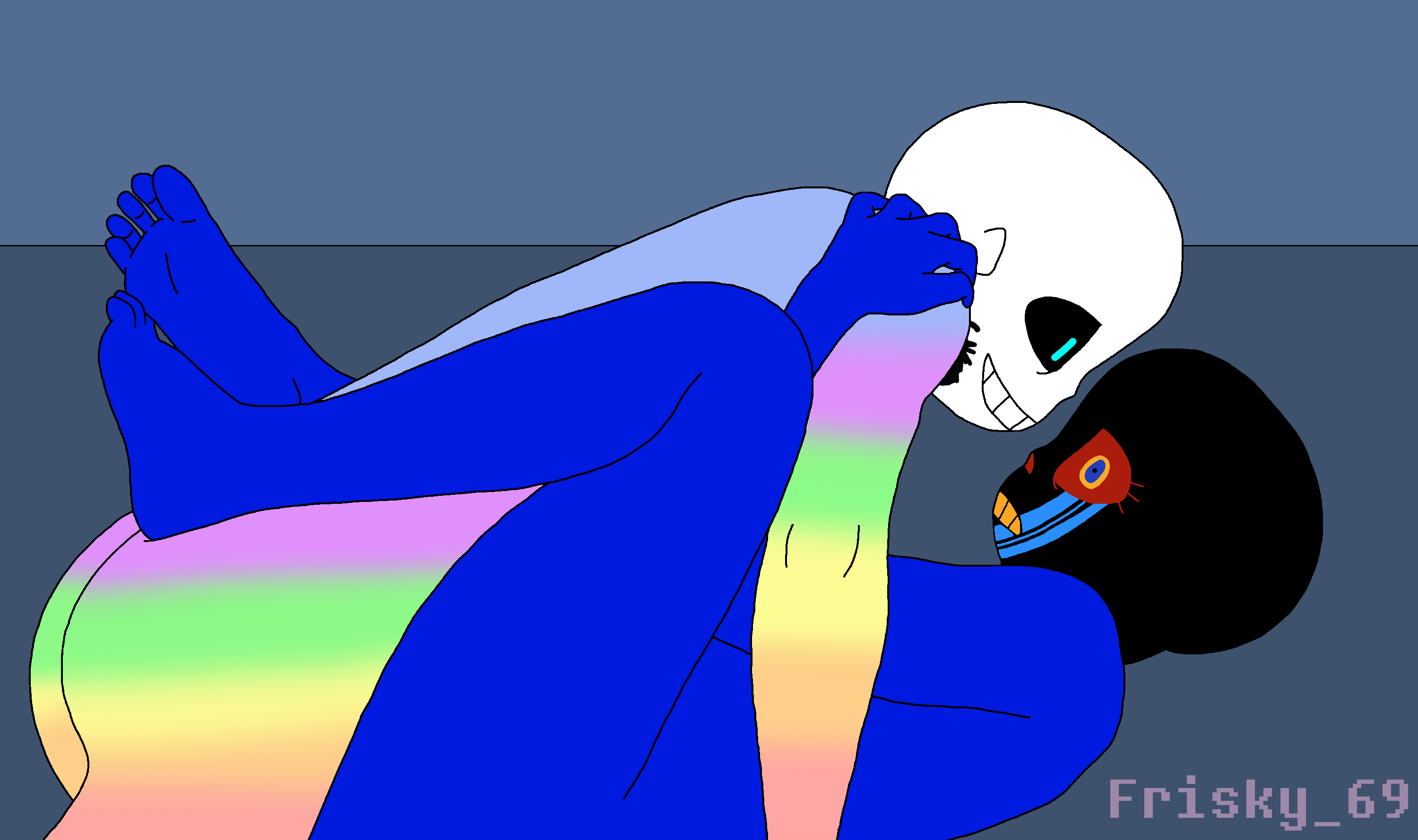 Post 3878887: Frisky_69 Rule_63 Sans Undertale