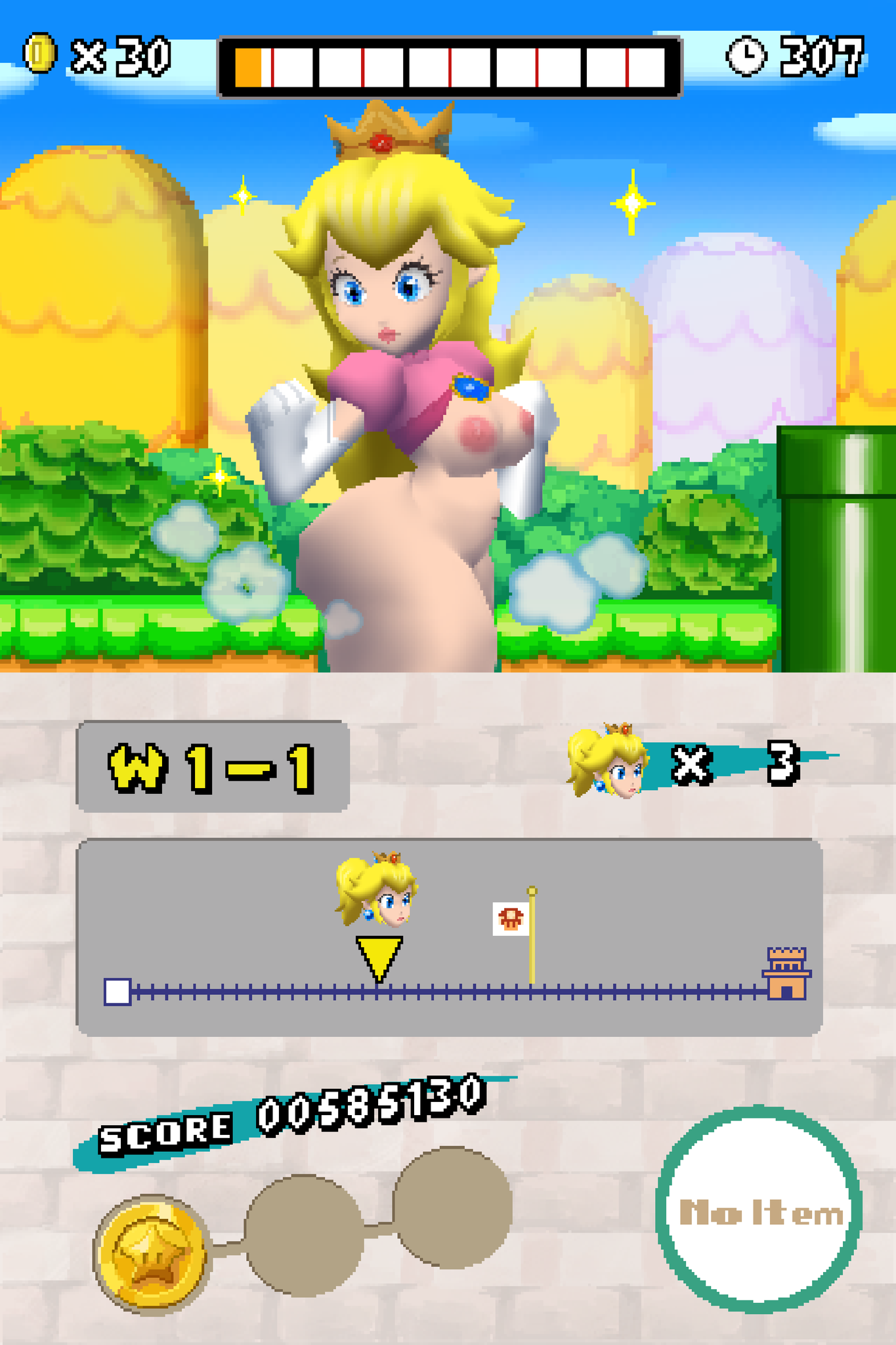 HexAnne Princess_Peach Super_Mario_Bros.