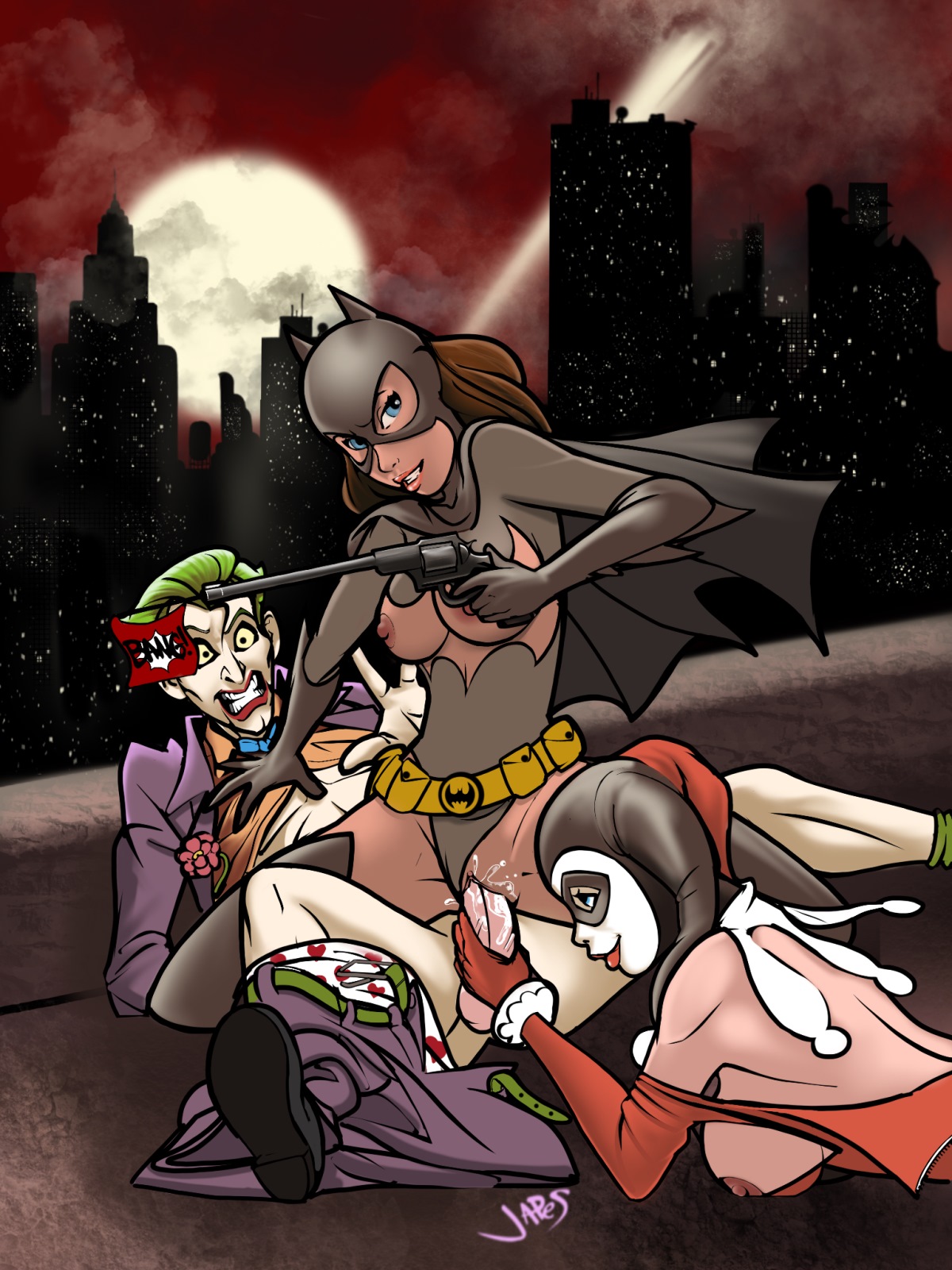 Harley Quinn Batgirl Hentai Porn - Post 1595885: Barbara_Gordon Batgirl Batman_(series) DC Harley_Quinn japes  Joker