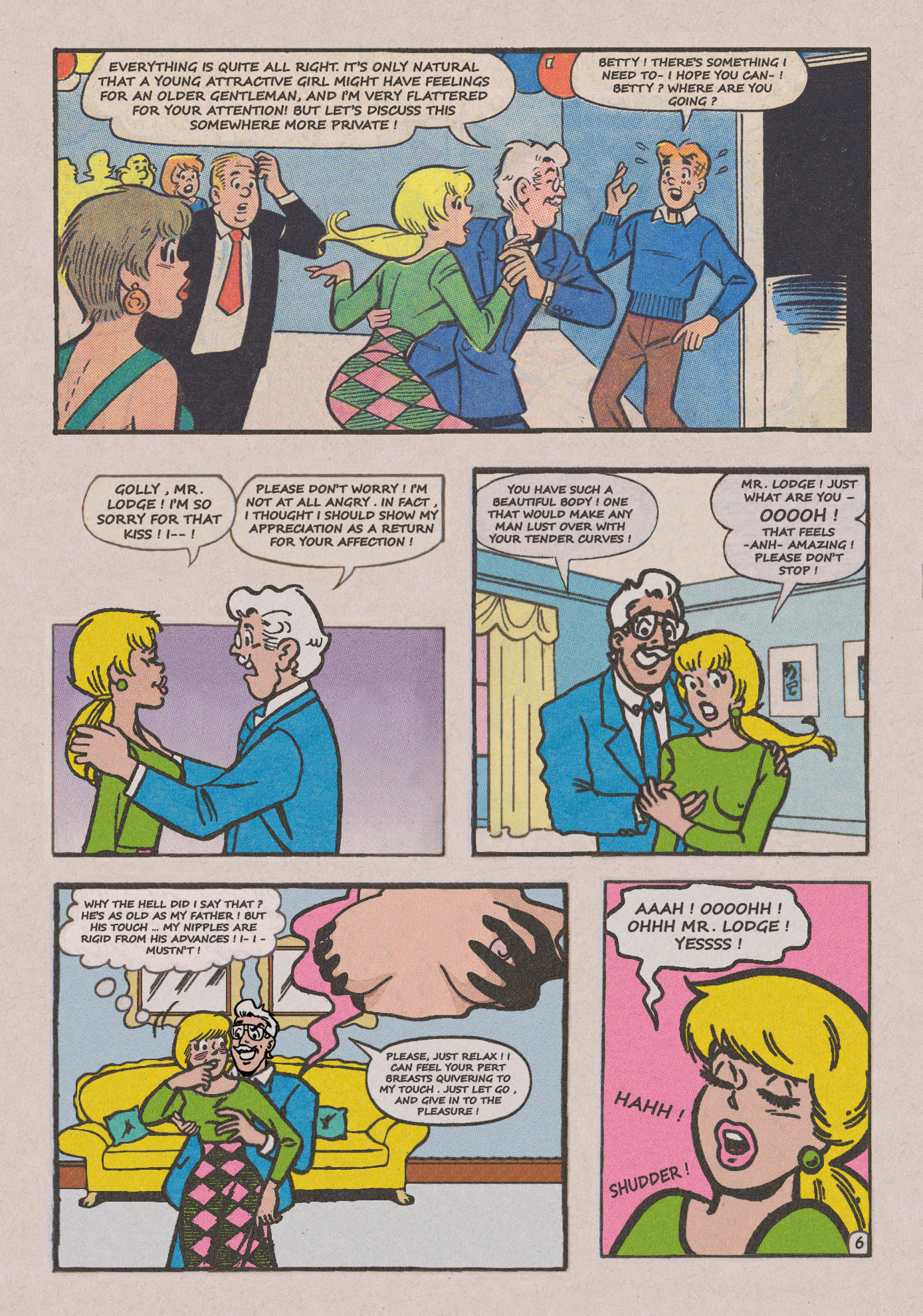 Post 3028100 Archieandrews Archiecomics Bettycooper Comic Hiramlodge Veronicalodge 3752