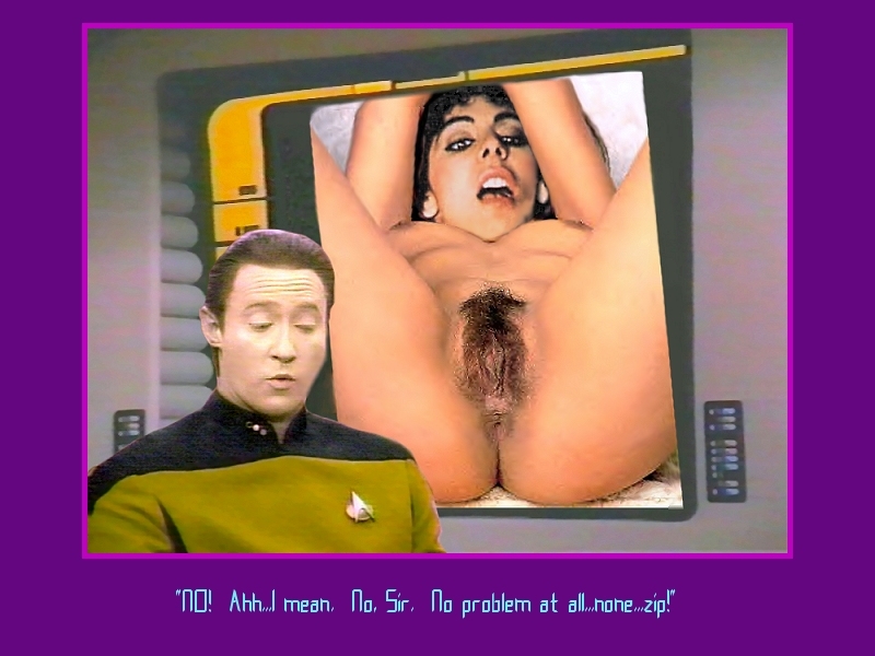 Post 1680428 Brent Spiner Data Deanna Troi Fakes Ision Marina Sirtis Star Trek Star Trek The