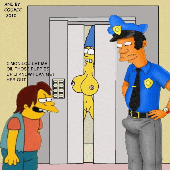 Cosmic Mom Fuck - Post 577518: animated Cosmic Lou Marge_Simpson Nelson_Muntz The_Simpsons