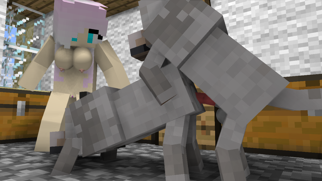 Post 2143194: IamCringe Mine-imator Minecraft Wolf