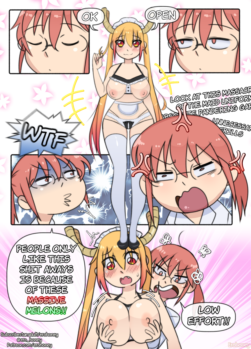 Post 5110758 Comic Erohoney Kobayashi Misskobayashisdragonmaid Tohru 4220