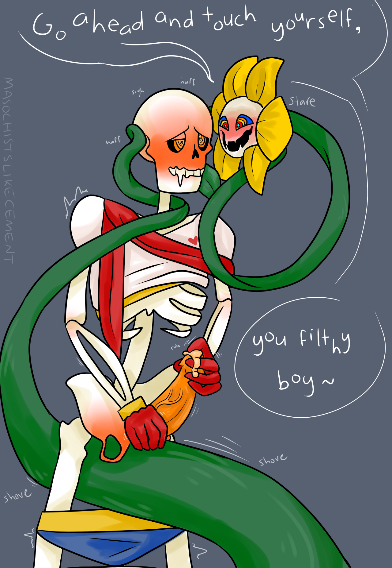 Flowery Undertale Porn - Post 1772022: Flowey masochistslikecement Papyrus Undertale