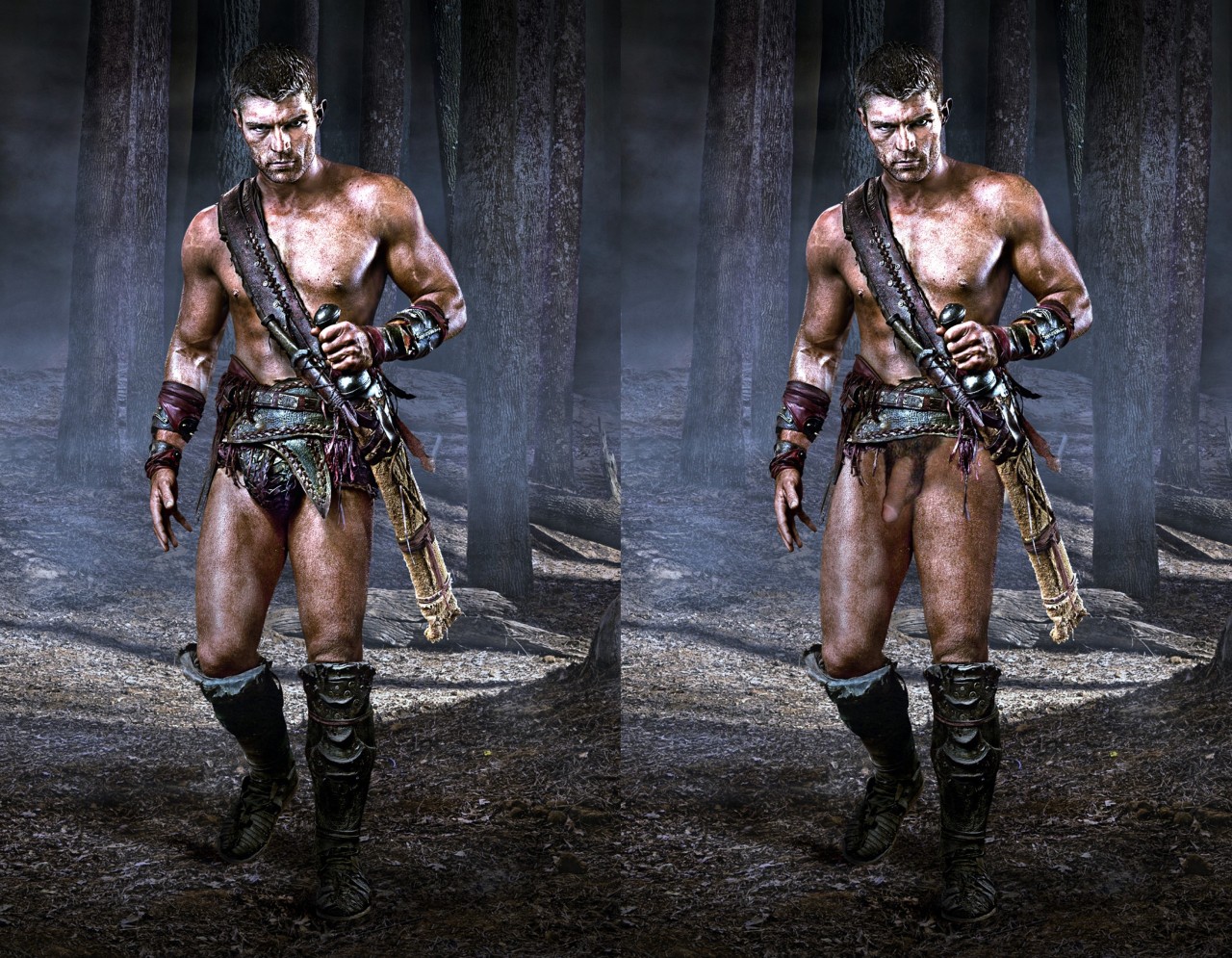 Post 3167781 Babemaster Fakes Liam McIntyre Spartacus Spartacus Blood And Sand