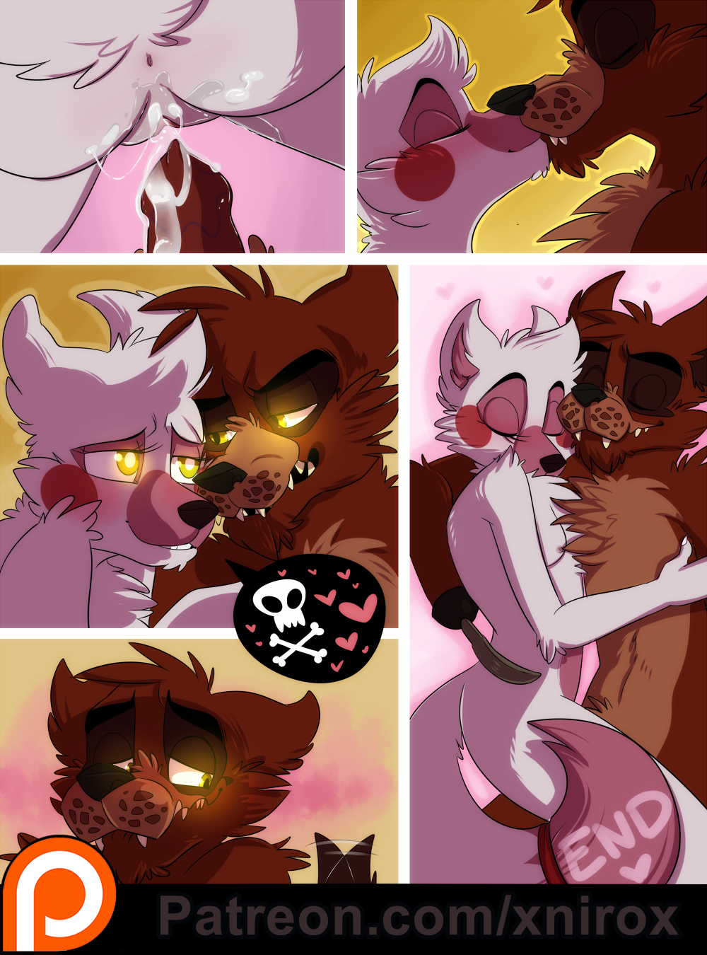 Mangle x foxy porn