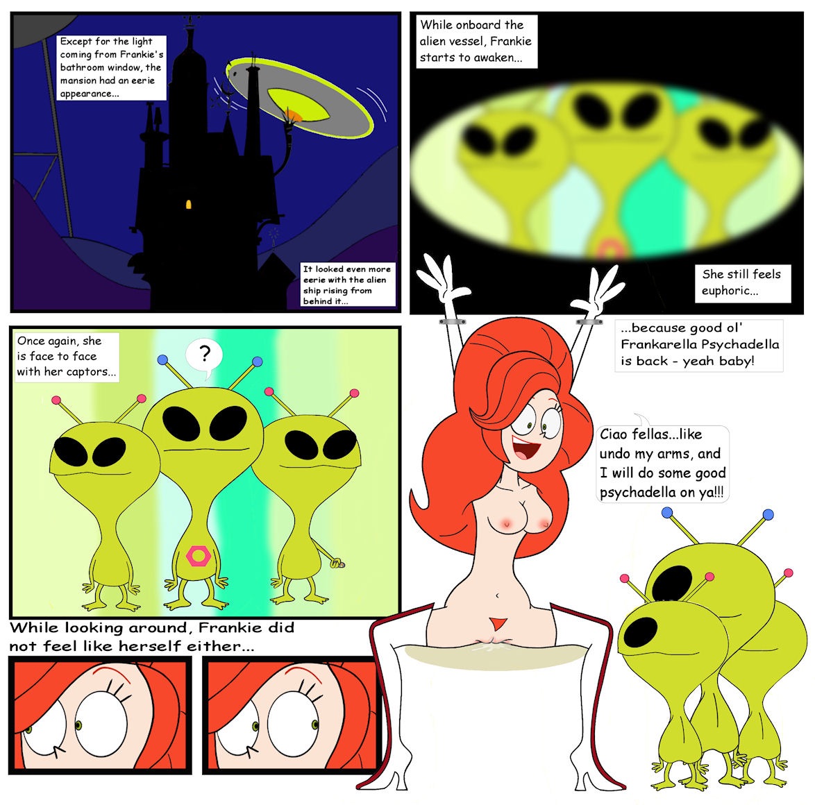 Foster's_Home_for_Imaginary_Friends Frankarella_Psychadella Frankie_Foster LesPoll59 comic