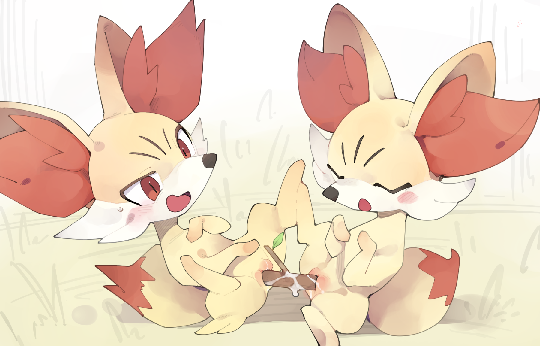 Fennekin Porkyman Youjomodoki