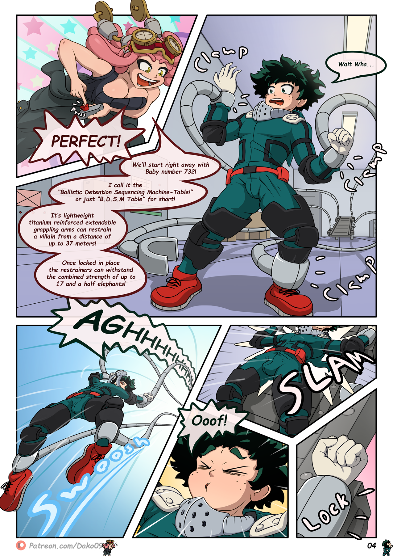 Izuku_Midoriya Mei_Hatsume My_Hero_Academia comic dako09