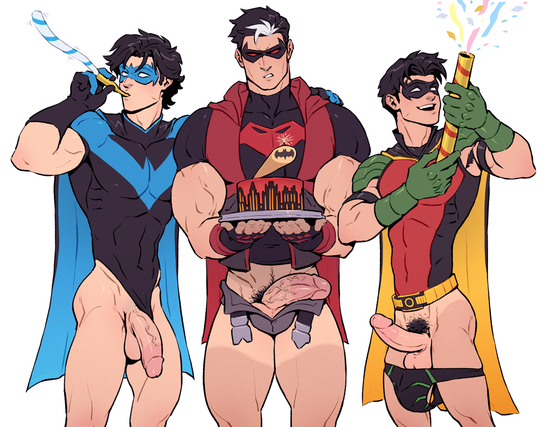 Batman_(series) DC Dick_Grayson Jason_Todd Nightwing Red_Hood Robin Tim_Drake schizoid