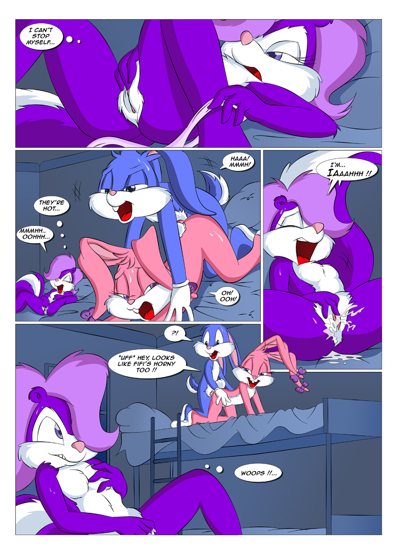 Post 2667484: Babs_Bunny bbmbbf Buster_Bunny comic Dam Fifi_La_Fume  PalComix Tiny_Toon_Adventures