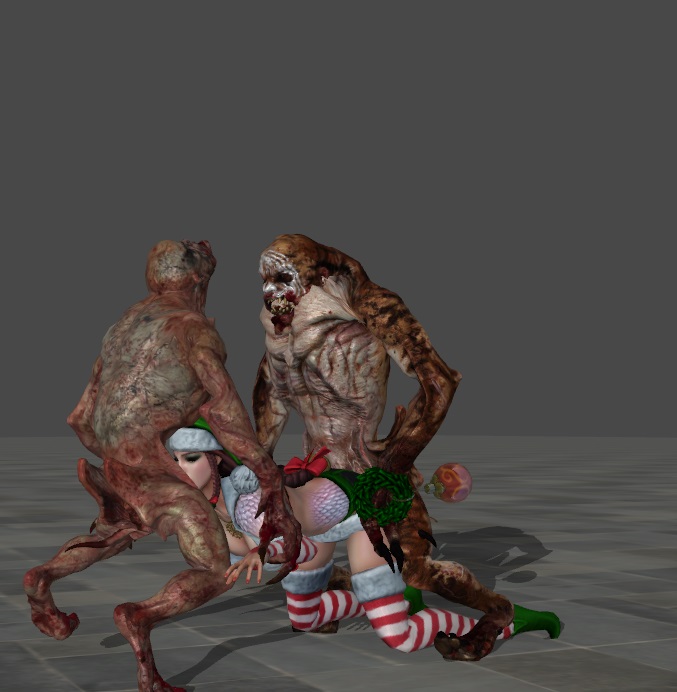 Christmas Nu_Wa Smite XNALara elf ghoul