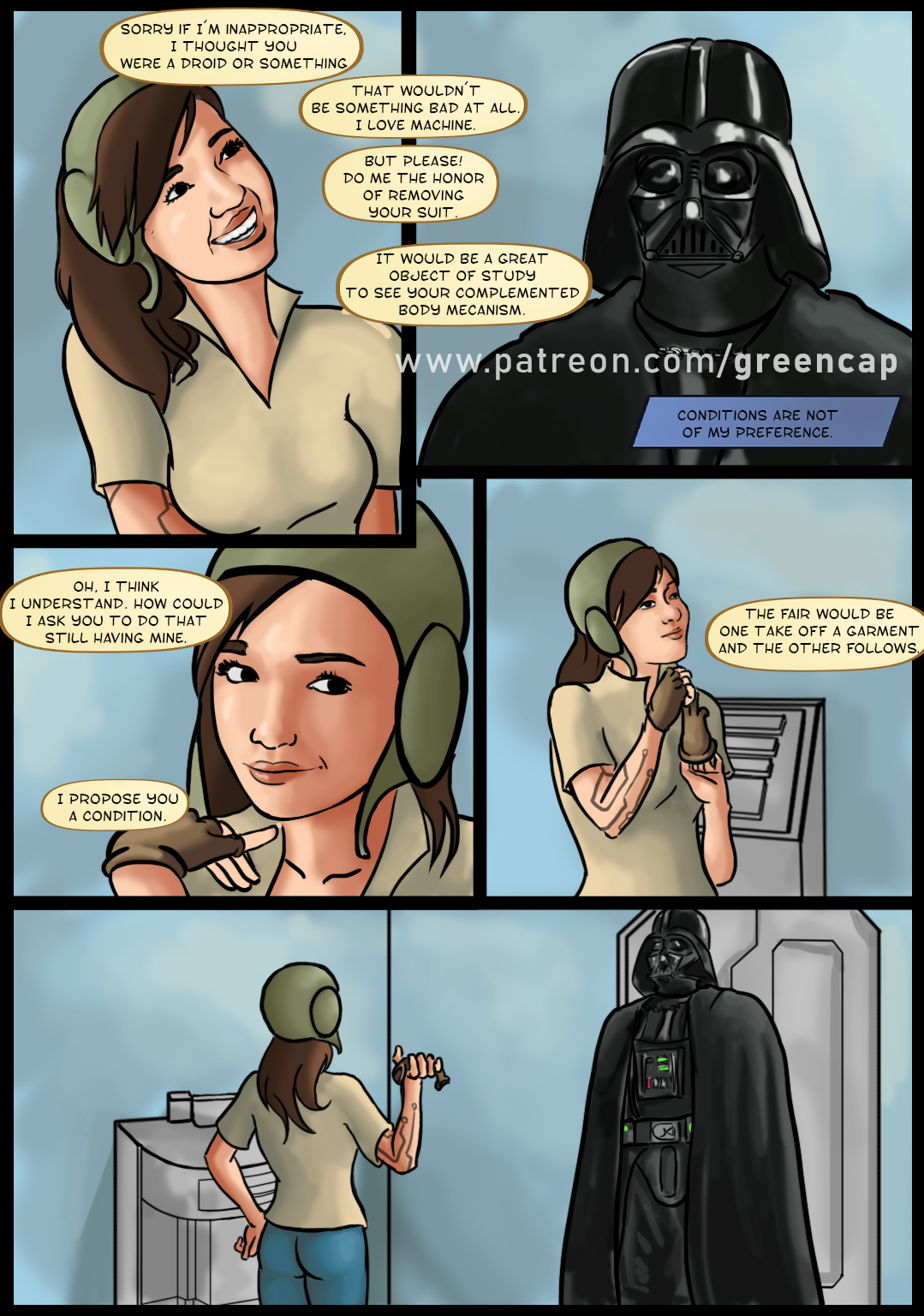 Post 3800602 Chellilonaaphra Comic Darthvader Greencap Starwars Starwarsdarthvader 6005